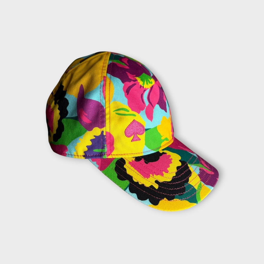 Kate Spade Orchid Bloom Baseball Cap
Colorful Floral Bright Beach Vacation Cute